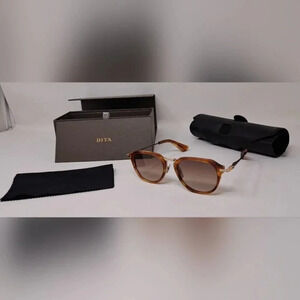 Dita Altrist Unisex Sunglasses Eye Glasses  Amber Maple Titanium Japan 52-20-140